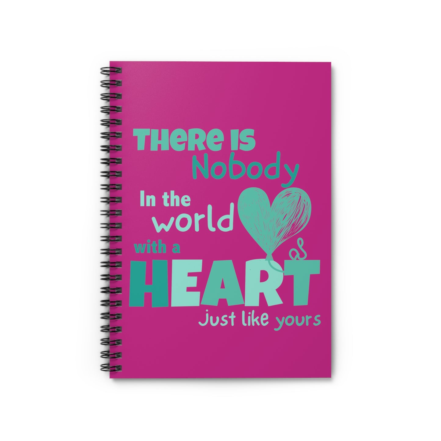 Big Heart Notebook - Ruled Line