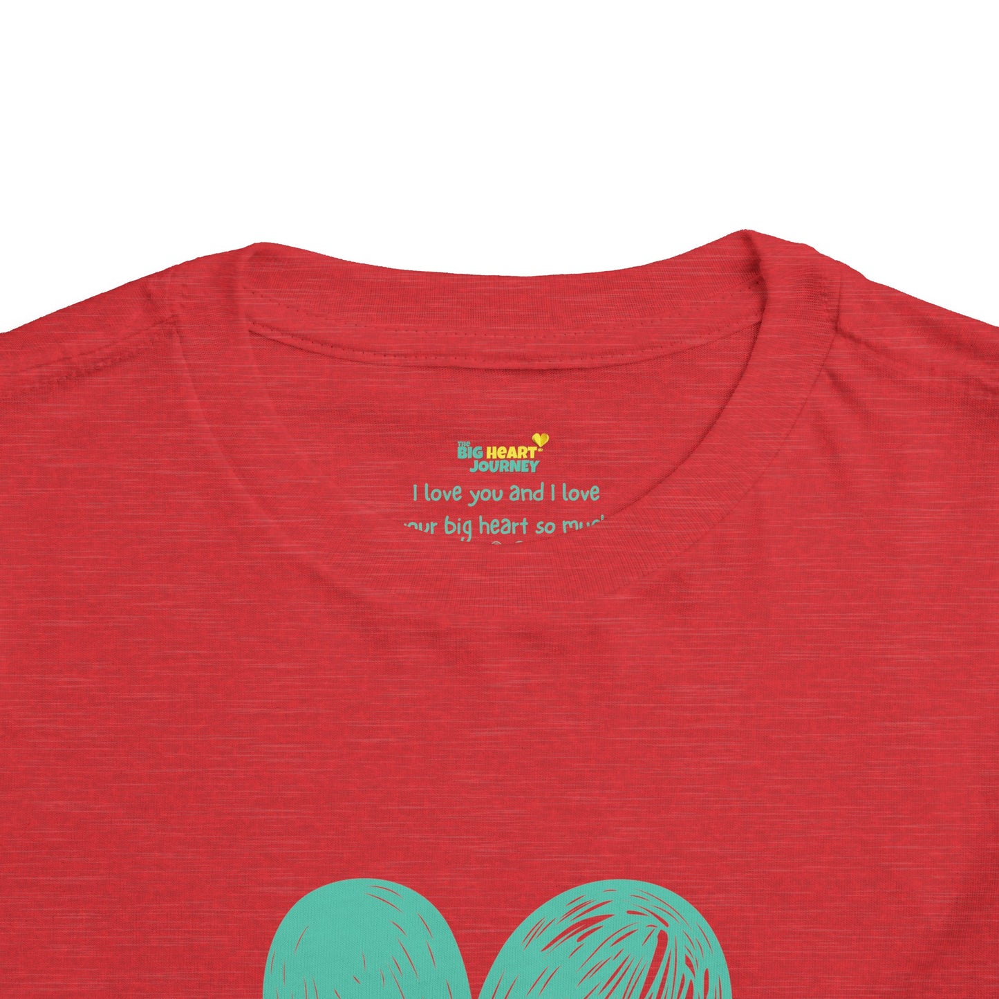 Big Heart Toddler Short Sleeve Tee