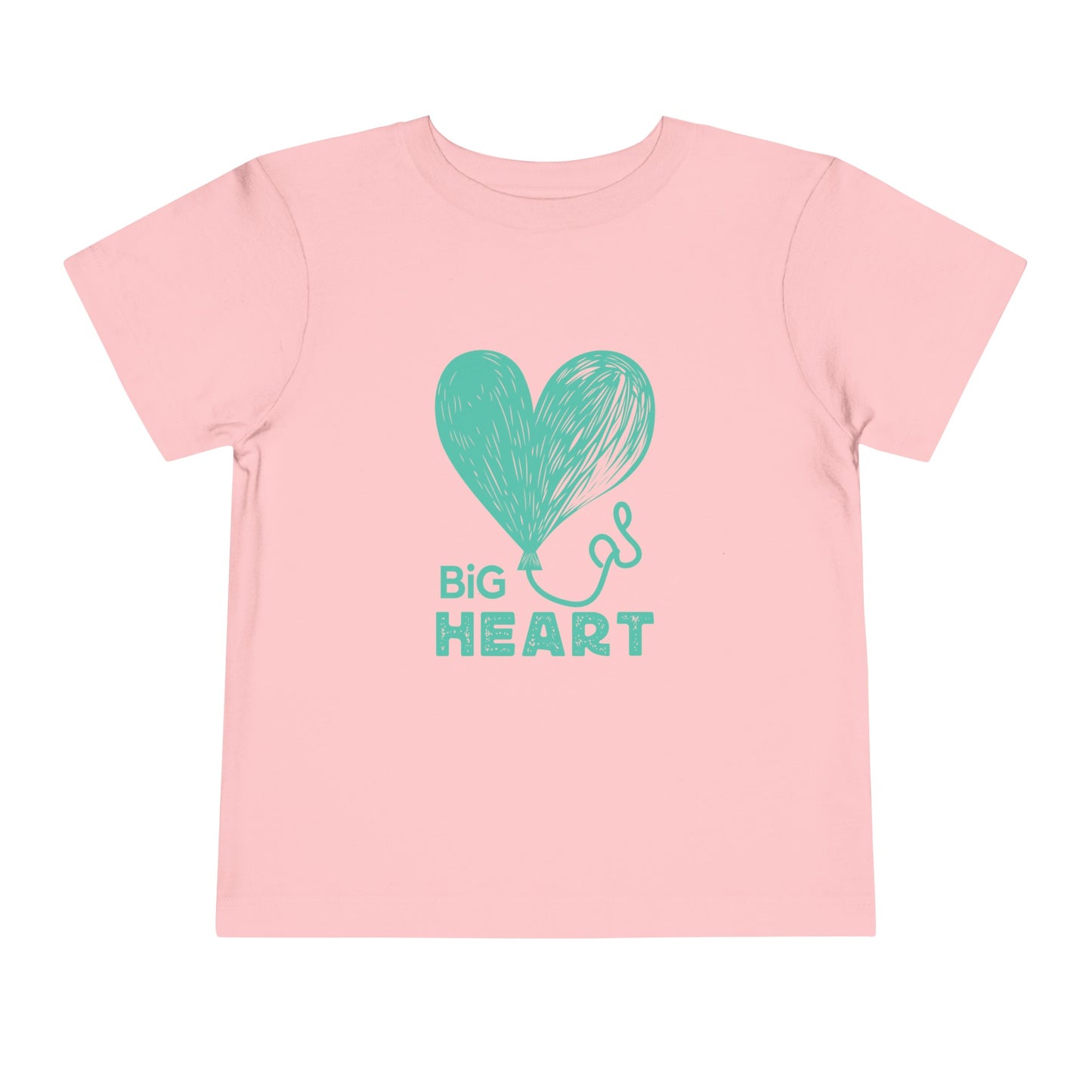 Big Heart Toddler Short Sleeve Tee