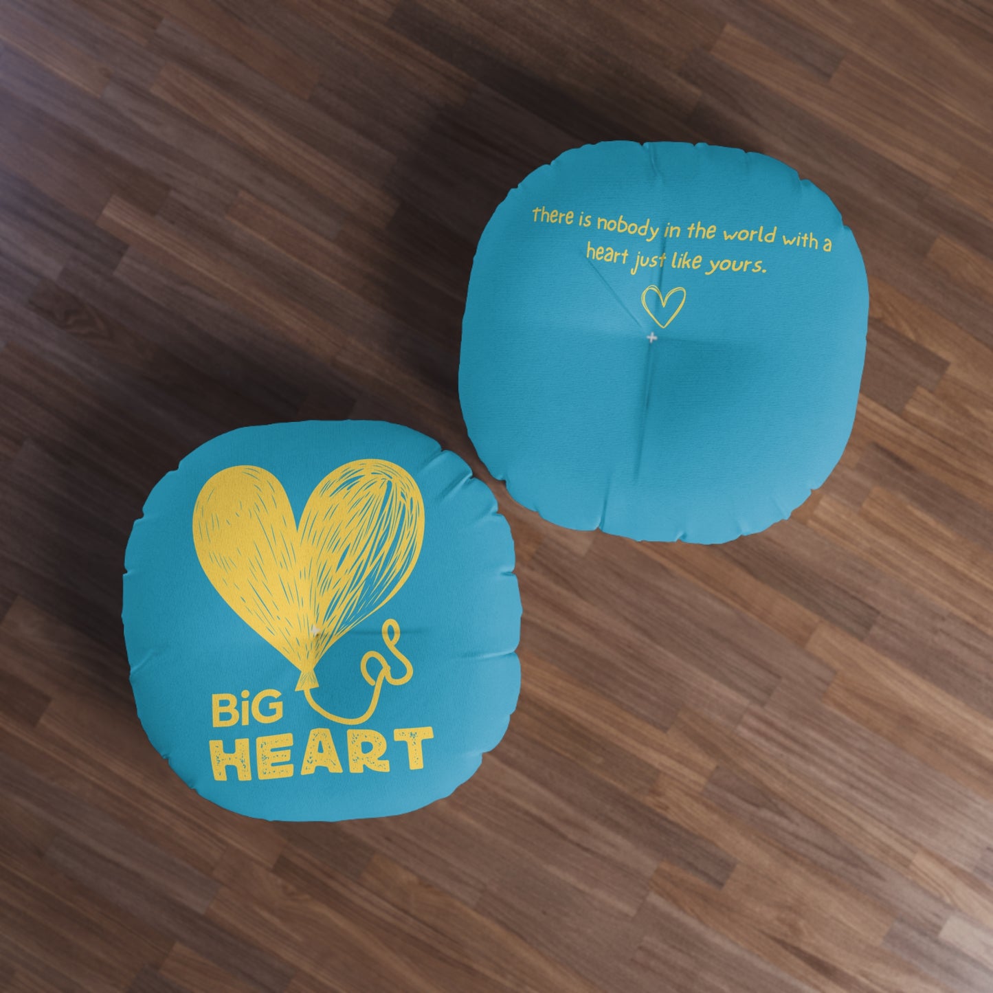 Big Heart Floor Pillow, Round