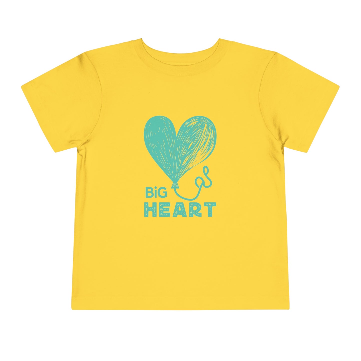 Big Heart Toddler Short Sleeve Tee