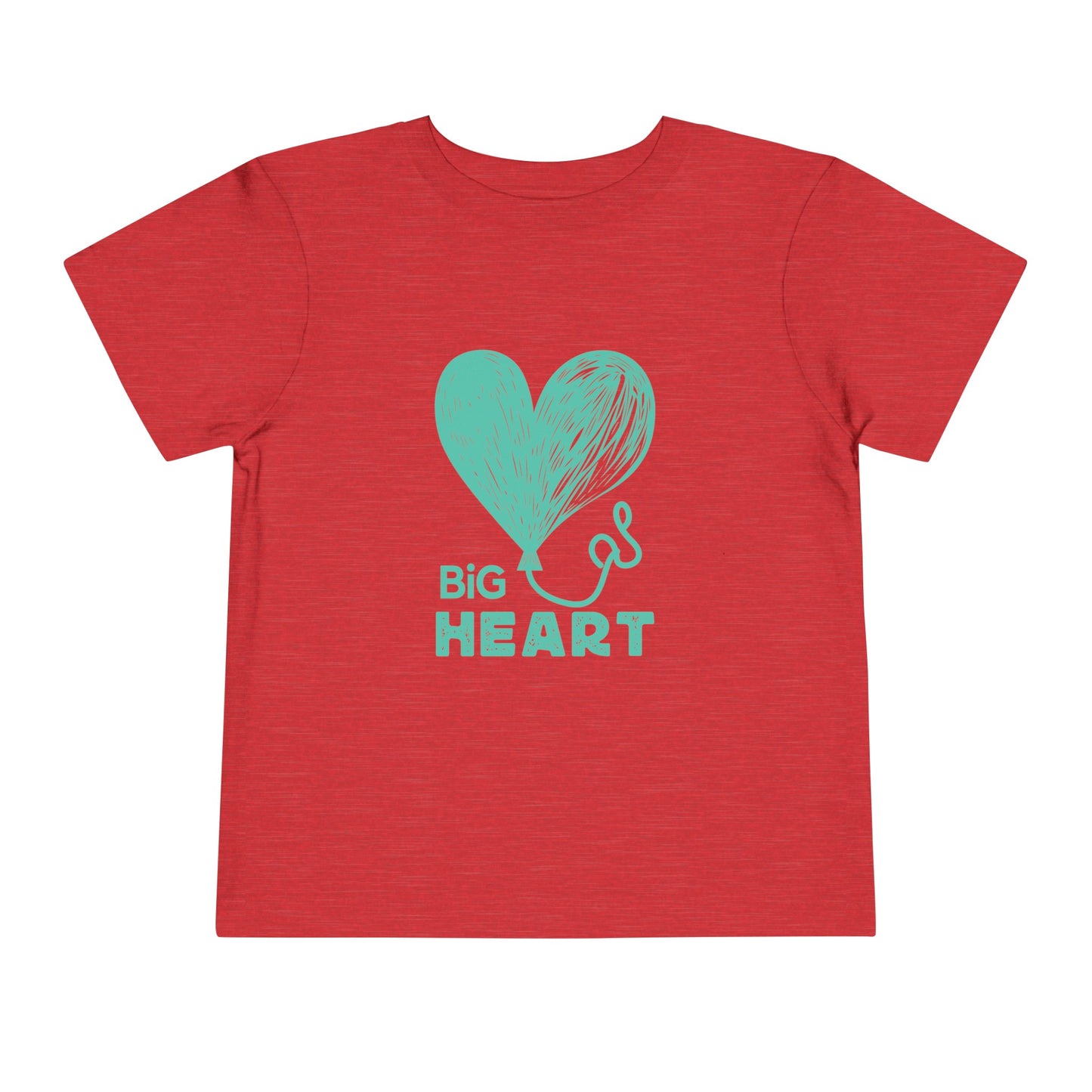 Big Heart Toddler Short Sleeve Tee